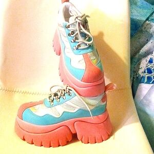 New platform sneakers